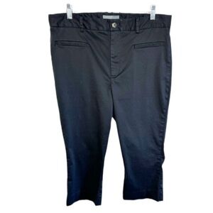 Anthropologie Black Capris